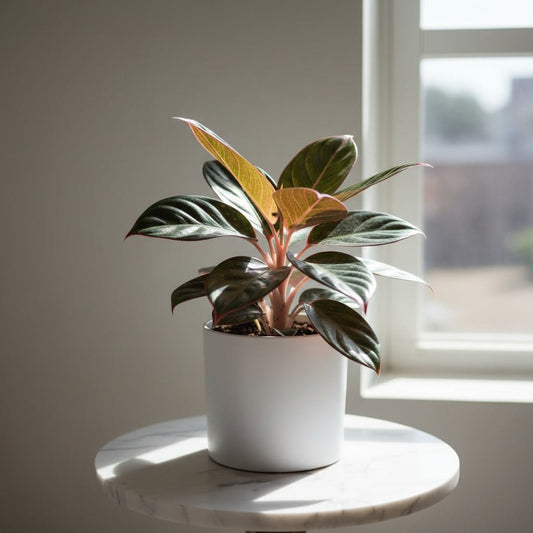 Aglaonema Red Lipstick - Colourful Indoor Plant | Air Purifier | Low Maintenance - Indoor Plant - MeraGamla