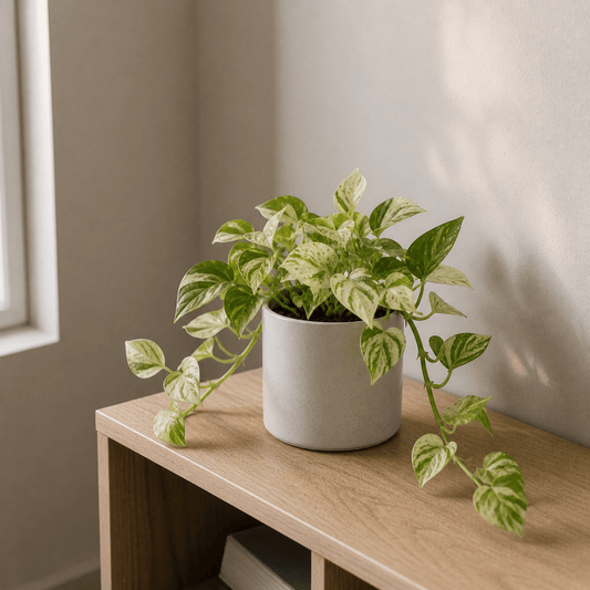 Pothos Marble Queen - White & Green Trailing Plant - MeraGamla