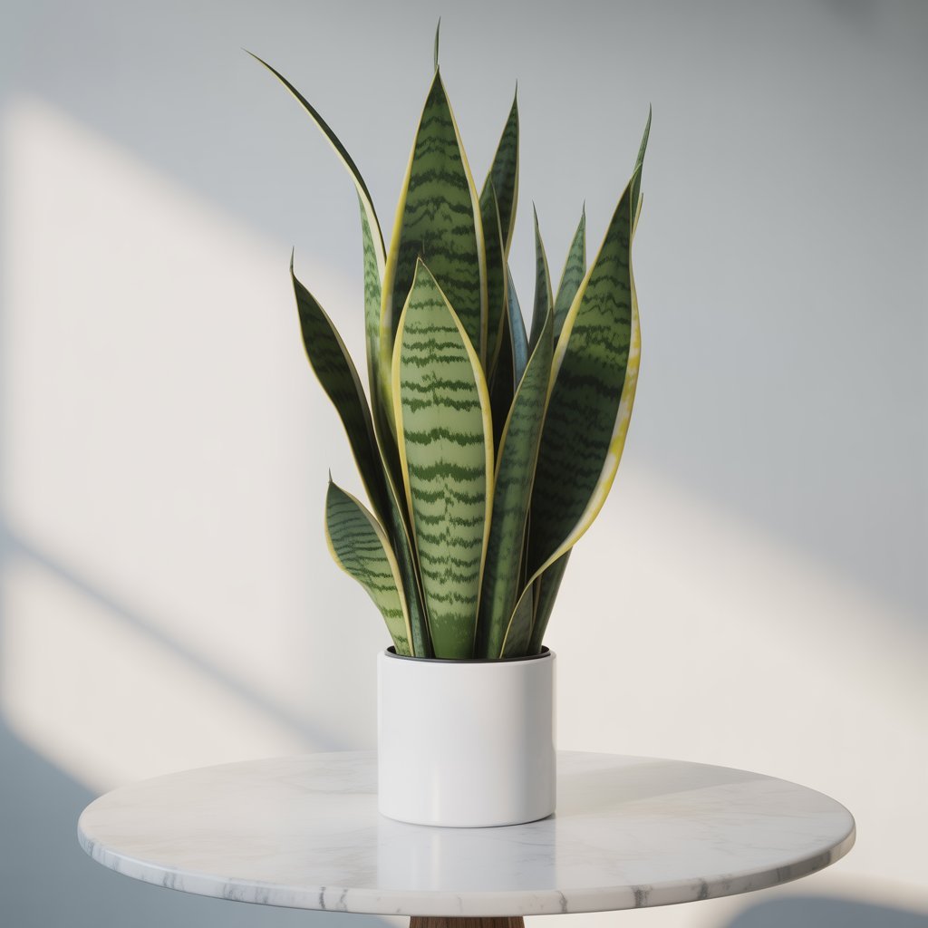 Snake Plant - Grows in Dark, Purifies at Night | NASA Approved - Indoor Plant - MeraGamla