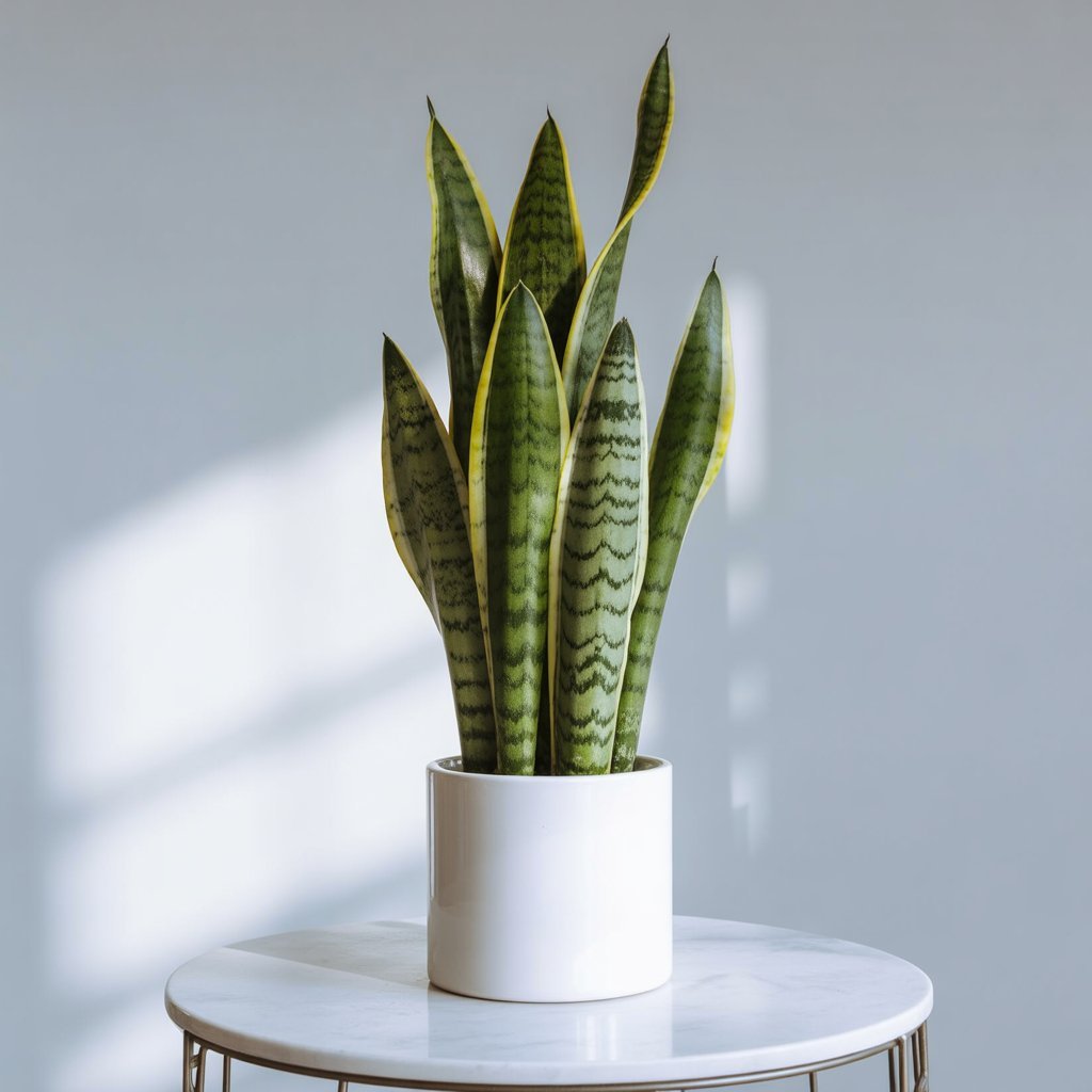Snake Plant - Grows in Dark, Purifies at Night | NASA Approved - Indoor Plant - MeraGamla
