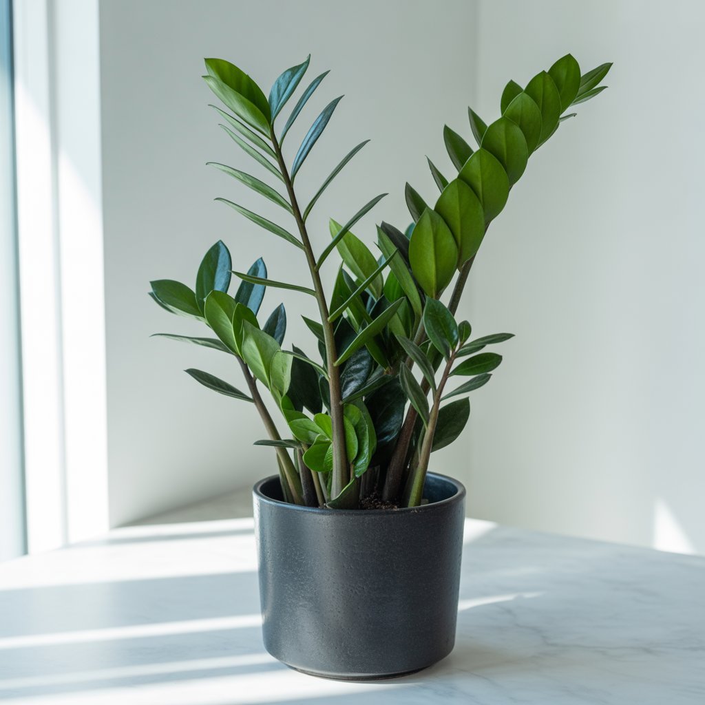 ZZ Plant (Zamioculcas Zamiifolia) - Indoor Air Purifier | Low Light | Beginner Friendly - Indoor Plant - MeraGamla
